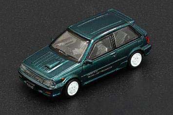 1/64 トヨタ スターレット ターボ S 1988 EP71 グリーン LHD