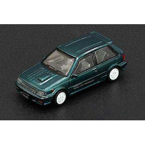 1/64 トヨタ スターレット ターボ S 1988 EP71 グリーン LHD【64B0129】