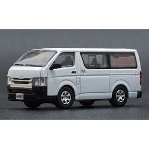 1/64 トヨタ ハイエース 2015 ホワイト RHD【64B0142】