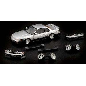 BM CREATIONS�b�y�Đ��Y�z1/64 ���Y �V���r�A S13 �V���o�[/�O���[ RHD�y64B0298�z�bBM 64B0298 Ư�� ���ޱ S13 ���ް ��ڰ RHD