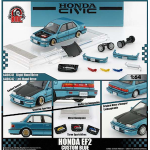 BM CREATIONS�b1/64 �z���_ �V�r�b�N EF2 1991 �J�X�^���u���[/�u���b�N�{���l�b�g RHD�y64B0471�z�b64B0471 ���� ��ޯ� EF2 ��ٰ/��ׯ� RHD