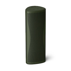 KEF�b�h�o�h���Ή��|�[�^�u��Bluetooth�X�s�[�J�[(���X�E�O���[��)�bMUO-MOSS-GREEN