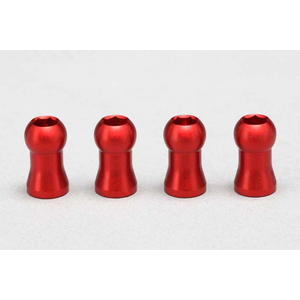 YD-2シリーズ用 ショックキャップ用 ボール (レッド)（4個入）【Y2-S8RA】