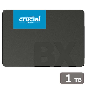 Crucial｜クルーシャル｜Crucial 3D NAND SATA 2.5inch 内蔵SSD BX500シリーズ 1TB｜CT1000BX500SSD1JP