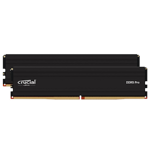 Crucial｜クルーシャル｜Crucial Pro PC5-44800 (DDR5-5600）96GB Kit (2x48GB) UDIMM｜CP2K48G56C46U5