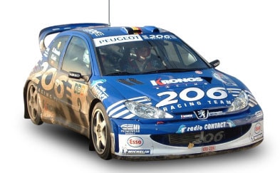 1/18 プジョー 206 WRC 2003年 ラリー・デュ・コンドロス・ユイ 優勝