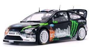 ミニカー　1/18 フォード フォーカス RS 2010年ラリーディショー カースル・クーム Ken Block [3956] 1/18 フォード フォーカス RS 2010年ラリーディショー カースル