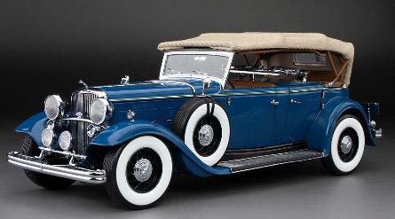 1/18 フォード リンカーン KB 1931 トップアップ ダイドブルー【6169