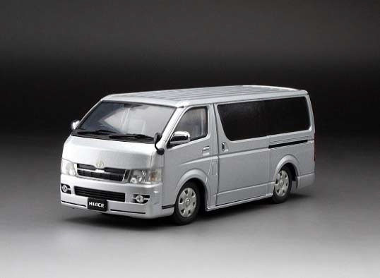 ミニカー　1/24 トヨタ H200 ハイエース バン スーパーGL(シルバー) [51012] 1/24 トヨタ H200 ハイエース バン スーパーGL シルバー【51012