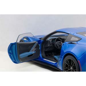 Chevrolet Corvette Z06 C7 Coupe 2014 Blue Autoart 1:18 AA71265