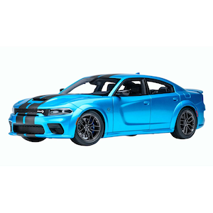 �I�[�g�A�[�g�b1/18 �_�b�W �`���[�W���[ SRT �w���L���b�g ���b�h�A�C �W�F�C���u���C�N�i�p�[���E�u���[�^�J�[�{���u���b�N�E�X�g���C�v ��B5 BLUE���j�y71753�z�bAUTO 71753 �ޯ�� ����ެ� �ٷ��� ��ٰ