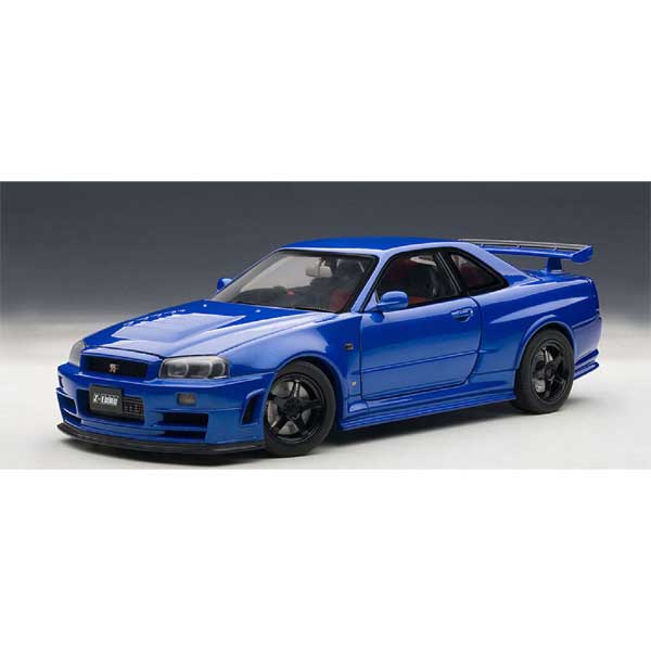 【セール即納】1/18 bnr34 r34 gtr gt-r オートアート autoart ニスモ 廃盤 ブラック 77407 スカイライン skyline ミニカー 元箱有り　34r 乗用車