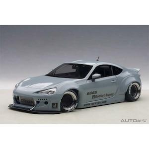 1 18 ロケットバニー86 コンクリート グレー ブラック ホイール Joshin Webショップ 通販 オートアート ロケットバニー86 グレー