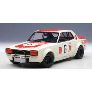 送料無料 ギフト 1/18 日産 #6 1971 GT-R（KPGC10）レースカー スカイライン ミニカー