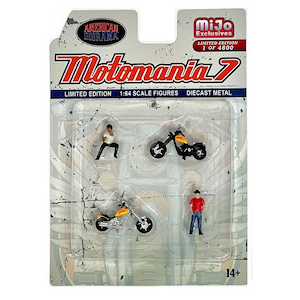 �^�[�}�b�N���[�N�X�b1/64 Figure Set - Motomania 7 Chopper Biker�yAD-76520MJ�z�bAD-76520MJ ̨�ޭ���� Chopper Biker