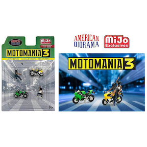 1/64 Figure Set - Moto Mania 3【AD-76499MJ】