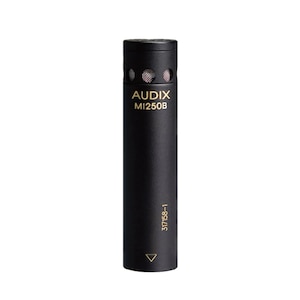 AUDIX｜超小型コンデンサーマイクロフォン(ブラック)単一指向性タイプ｜M1250B