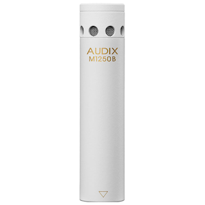 AUDIX｜超小型コンデンサーマイクロフォン(ホワイト)単一指向性タイプ｜M1250BW