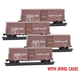 (N)0398300214 バッファローボックスカー CN 4両セット【在庫処分】