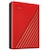 Western Digital｜ウエスタンデジタル｜USB3.0対応 ポータブルハードディスク 4TB (レッド)【My Passport2019】｜WDBPKJ0040BRD-JESN
