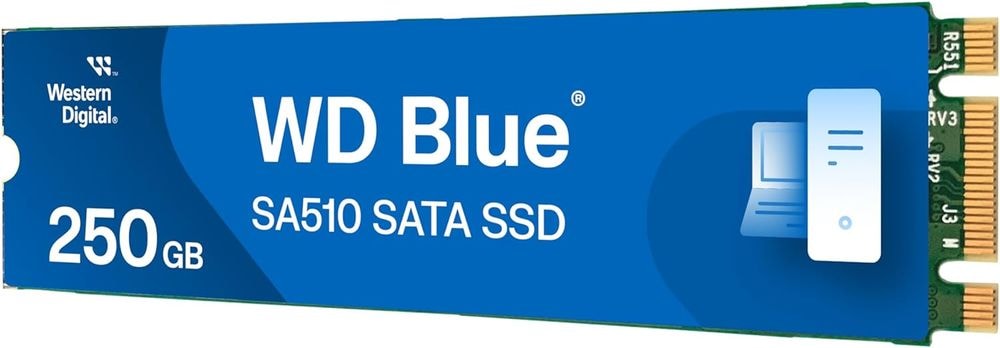 内蔵SSD WD Blue SA510 SATA SSD M.2 2280 250GB | Western