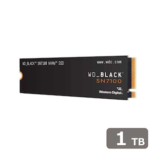 Western Digital｜ウエスタンデジタル｜WD BLACK SN7100 シリーズ ゲーミング向け M.2 2280 NVMe接続SSD 1TB｜WDS100T4X0E