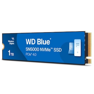Western Digital｜ウエスタンデジタル｜WD Blue SN5000 シリーズ M.2 PCIe Gen4 NVMe接続 SSD (1TB)｜WDS100T4B0E