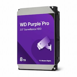 Western Digital｜ウエスタンデジタル｜3.5インチ内蔵ハードディスク WD Purple Pro スマートビデオ用 ハードディスクドライブ 8TB｜WD8002PURP