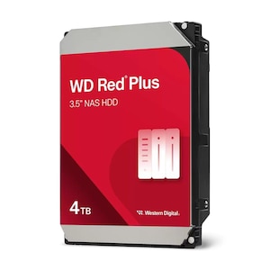 Western Digital｜ウエスタンデジタル｜WD Red Plus NAS向け SATA3 6Gbps(SATA6G) 3.5インチ 内蔵ハードディスク 4TB｜WD40EFPX