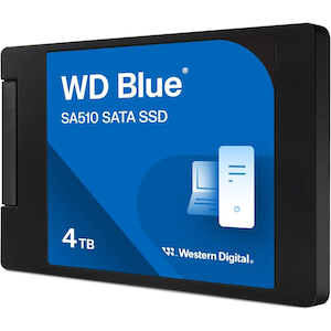 Western Digital｜ウエスタンデジタル｜WD Blue SA510 SATA 2.5インチ内蔵SSD 4TB｜WDS400T3B0A
