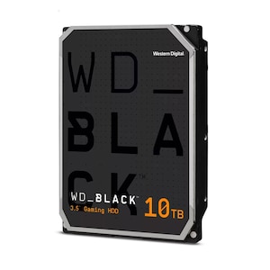 Western Digital｜ウエスタンデジタル｜3.5インチ内蔵ハードディスク WD BLACK 3.5 ゲーミング用 ハードディスクドライブ 10TB｜WD102FZBX
