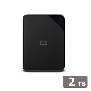 Western Digital｜ウエスタンデジタル｜USB 3.0対応 ポータブルハードディスク 2TB｜WDBEPK0020BBK-JES1