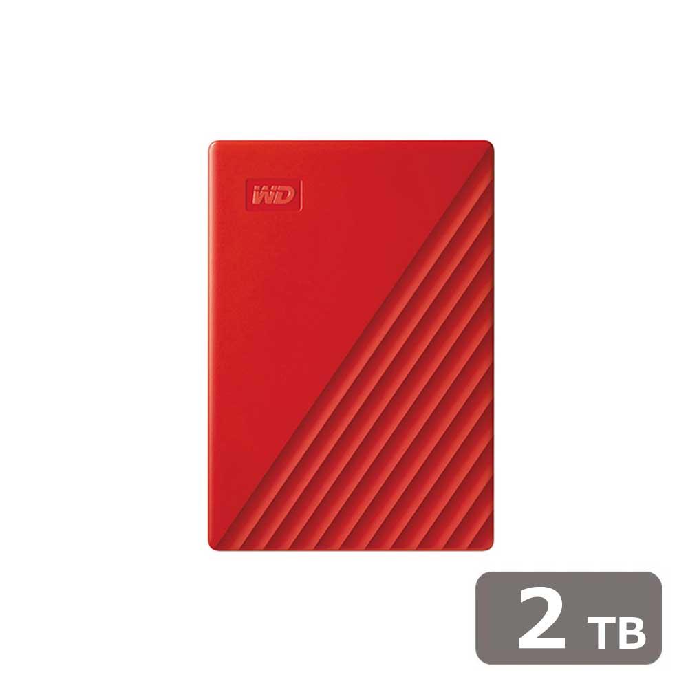 ポータブルHDD 2TB（レッド） | Western Digital｜ウエスタン
