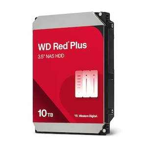 Western Digital｜ウエスタンデジタル｜WD Red Plus NAS向け SATA3 6Gbps(SATA6G) 3.5インチ 内蔵ハードディスク 10TB｜WD100EFGX