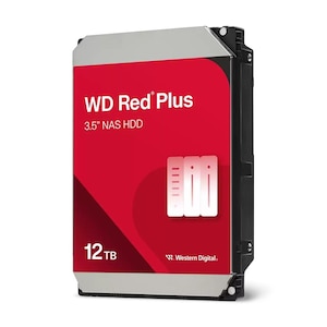 Western Digital｜ウエスタンデジタル｜WD Red Plus NAS向け SATA3 6Gbps(SATA6G) 3.5インチ 内蔵ハードディスク 12TB｜WD120EFGX