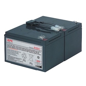 シュナイダーエレクトリック（APC）｜UPS交換バッテリカートリッジ #6 長寿命｜RBC6L