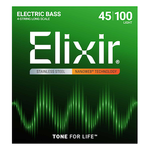 �G���N�T�[�b�G���L�x�[�X���i4-String Light, Long Scale/.045-.100�j�b14652(ELIXIR)