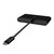 BELKIN�bUSB-C + �}���`���f�B�A�iLAN�|�[�g/HDMI/VGA/USB-A�j �ϊ��A�_�v�^�bAVC005BTBK