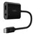 BELKIN�b3.5 mm�I�[�f�B�I + USB-C�[�d�A�_�v�^�bNPA004BTBK
