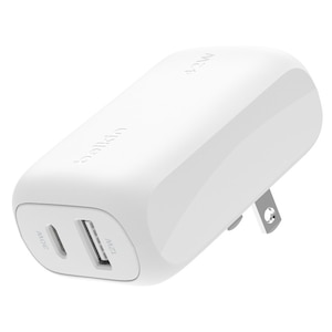 BELKIN�bBoostCharge 2�|�[�g�}���[�d�� USB-C 30WPD + USB-A 12W PPS�i�z���C�g�j�bWCB009DQWHJP