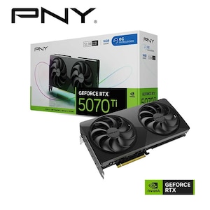 PNY�b�s�[�G�k���C�bPNY GeForce RTX 5070 Ti 16GB OC SLIM �O���t�B�b�N�{�[�h�bVCG5070T16DFSXPB1-O