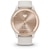 ガーミン｜vivomove Trend Ivory/Peach Gold 【Suica対応】 スマートウォッチ｜010-02665-71