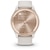 ガーミン｜vivomove Trend Ivory/Peach Gold 【Suica対応】 スマートウォッチ｜010-02665-71
