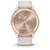 ガーミン｜vivomove Trend Ivory/Peach Gold 【Suica対応】 スマートウォッチ｜010-02665-71