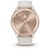 ガーミン｜vivomove Trend Ivory/Peach Gold 【Suica対応】 スマートウォッチ｜010-02665-71