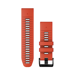 ガーミン｜ベルト交換キット（Flame Red/Graphite）｜010-13281-04