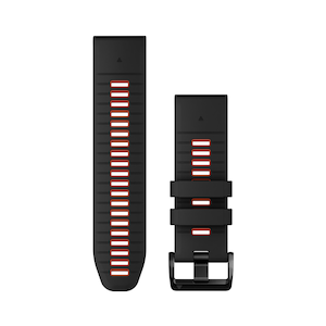 ガーミン｜ベルト交換キット（Black/Flame Red）｜010-13281-06
