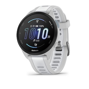 ガーミン｜Forerunner 165 White Gray 【Suica対応】　スマートウォッチ｜010-02863-81