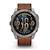 �K�[�~���bfenix 8 Sapphire AMOLED 51mm Ti / Chestnut Leather Band�@�ySuica�Ή��z�X�}�[�g�E�H�b�`�b010-02905-81