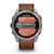 �K�[�~���bfenix 8 Sapphire AMOLED 51mm Ti / Chestnut Leather Band�@�ySuica�Ή��z�X�}�[�g�E�H�b�`�b010-02905-81